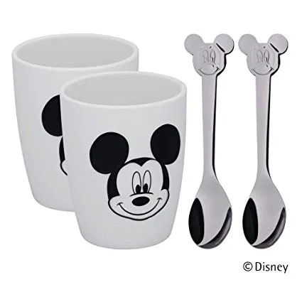 Dečiji set šolja sa kašičicama Mickey Mouse 4/1 WMF