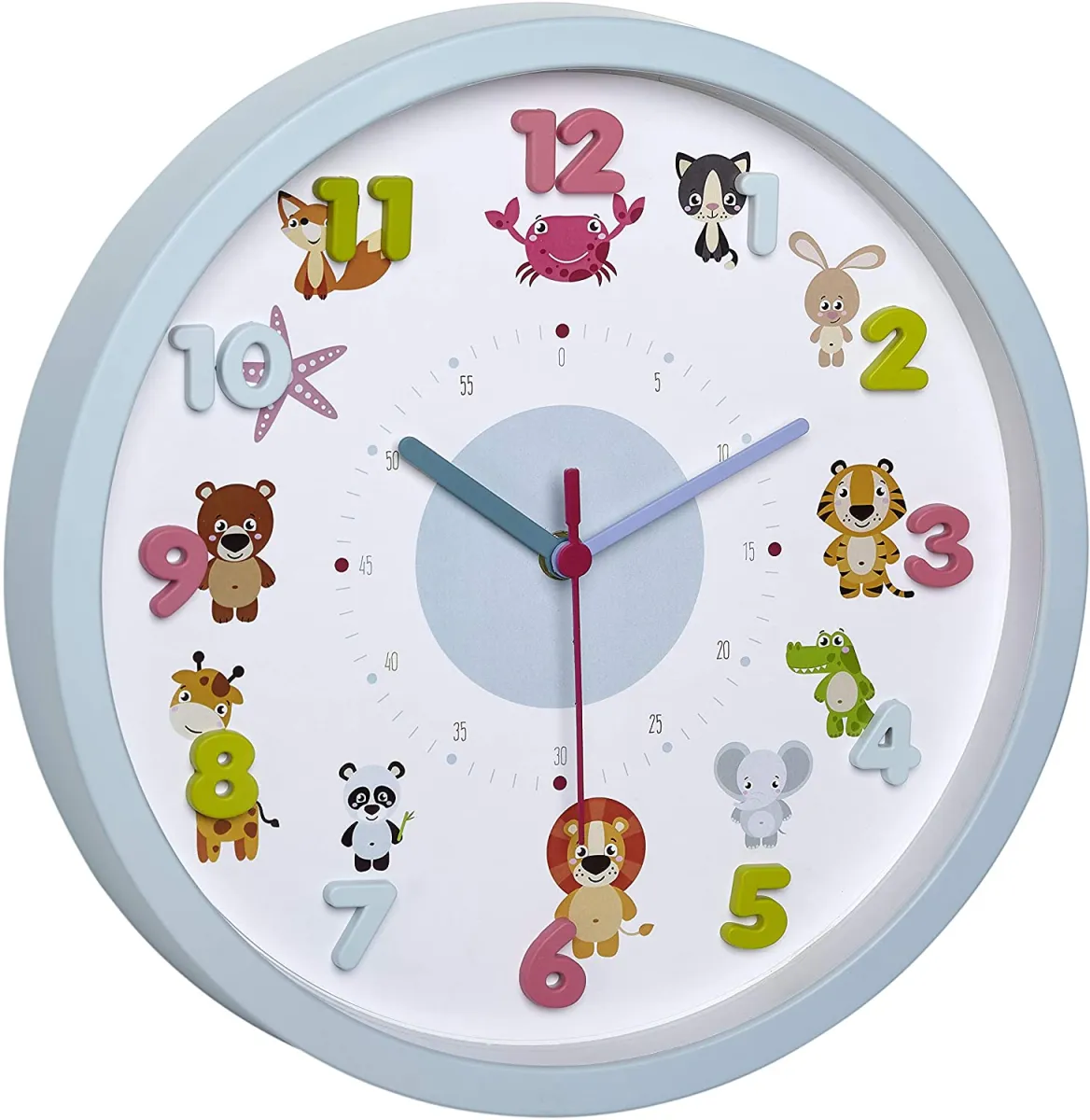 Dečiji zidni sat Little Animals fi 309x44mm TFA