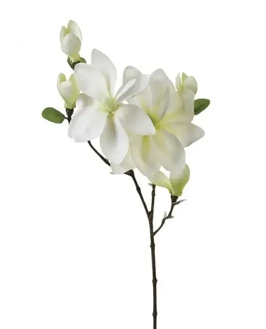 Dekor. cvet magnolija 83cm beli Atmosphera C. Dinterieur
