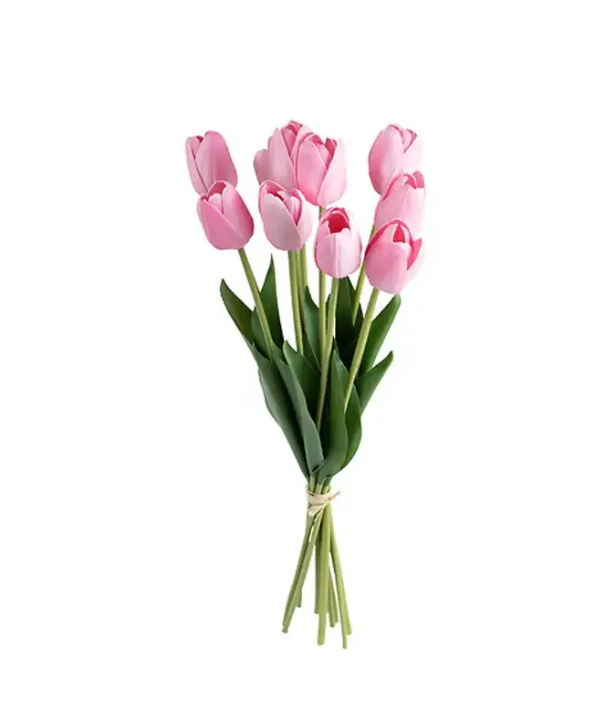Dekor. cvijeće: buket lala 48cm 10/1 rozi  Atmosphera