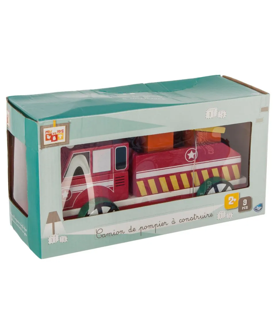 Dekor. dečija igračka - vatrogasni kamion crvena Be ToyS