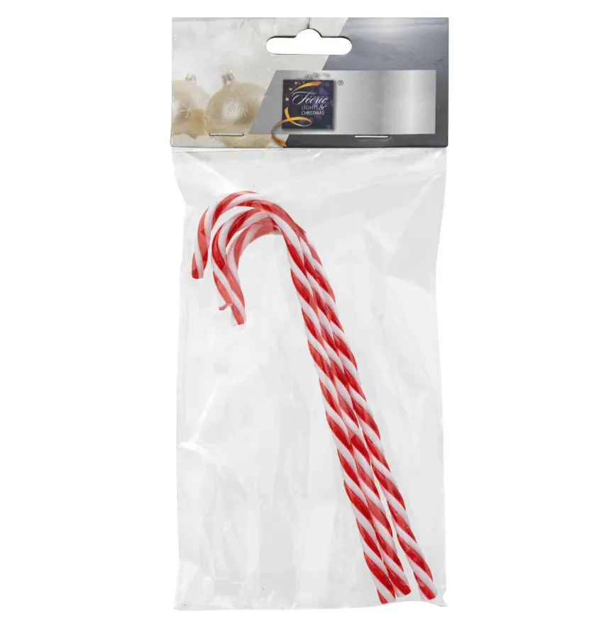 Dekor. figura-čibuk 4x15cm 3/1 crveni/beli Atmosphera C. Dinterieur