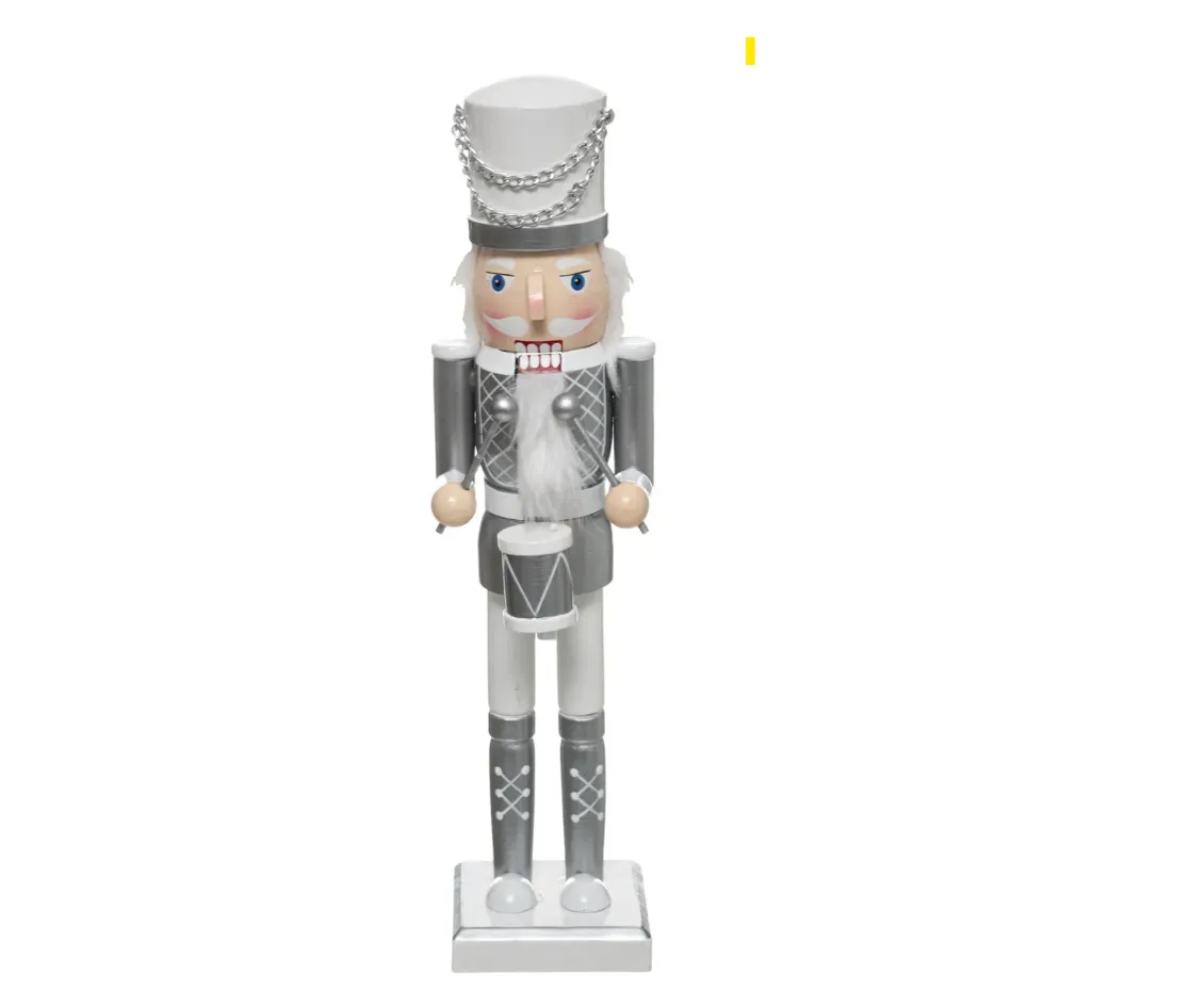 Dekor. figura-Krcko Oraščić h 38cm boja srebra Atmosphera