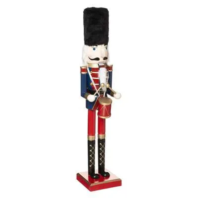 Dekor. figura-Krcko Oraščić h 60cm crveni/plavi Atmosphera