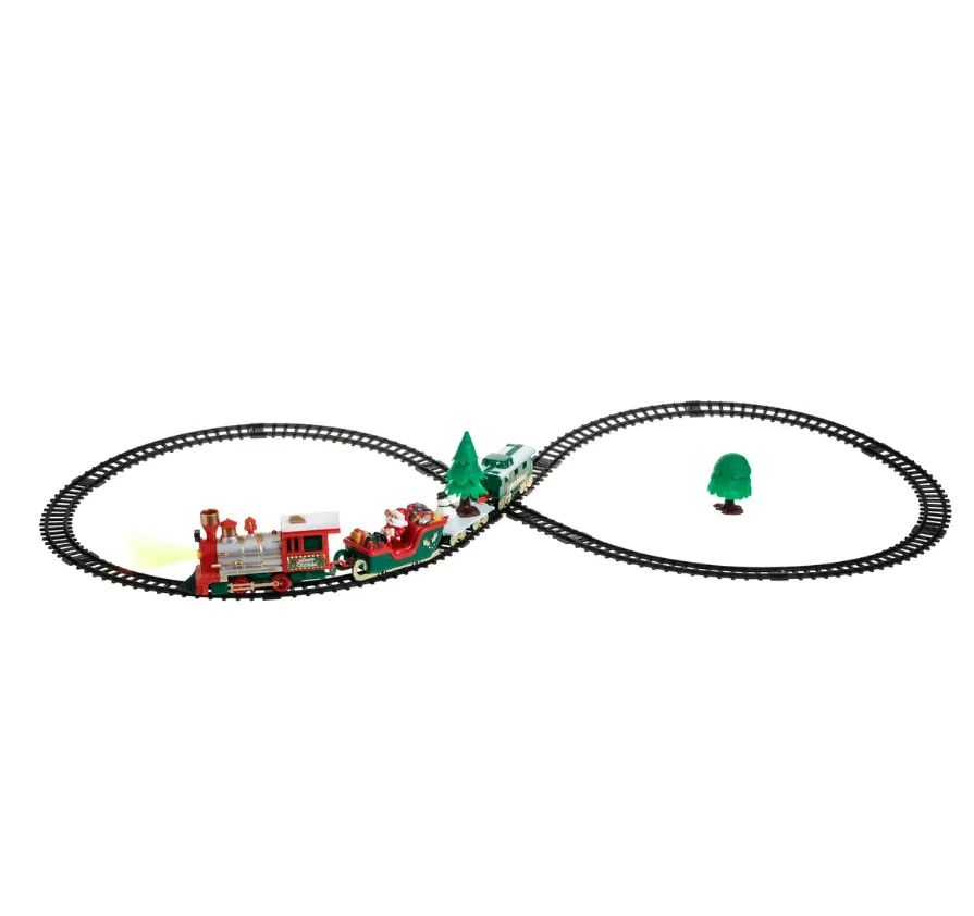 Dekor. figura -voz na šinama sa muzikom i LED svetlom Feeric
