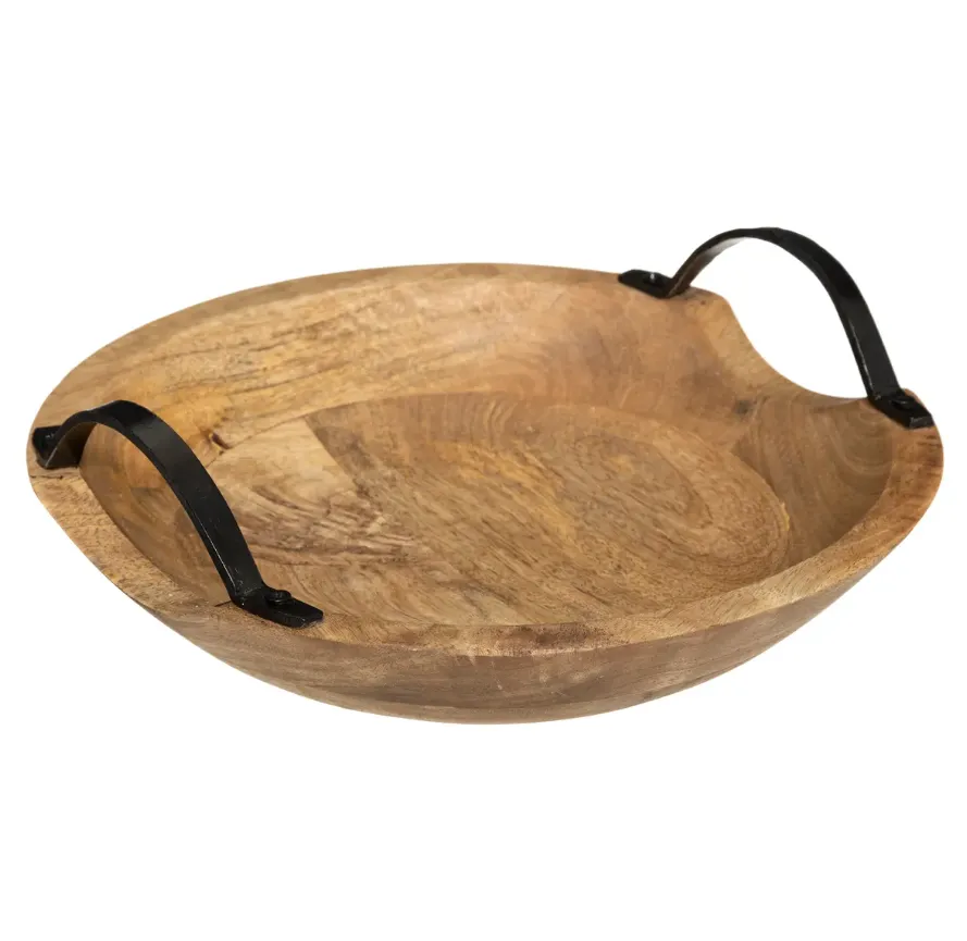 Dekor. činija Wild 30xx30x8cm sa ručkama Atmosphera