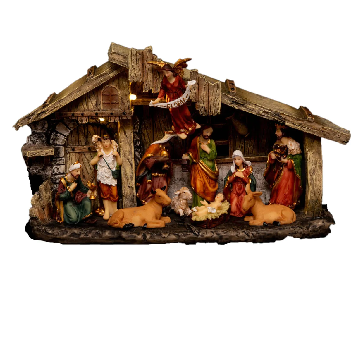 Dekor. led figura-Božićne jaslice Feeric Lights and Christmas