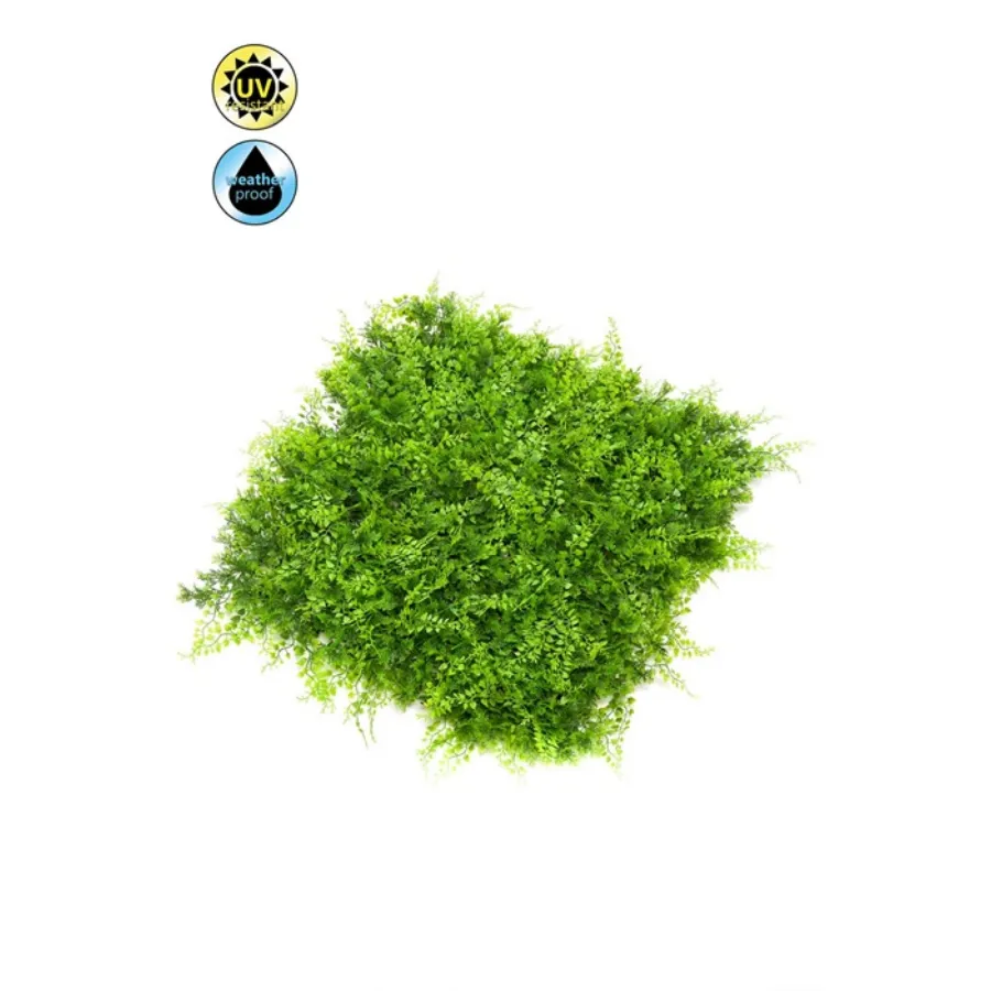 Dekor. trava 50x50cm zelena Emerald