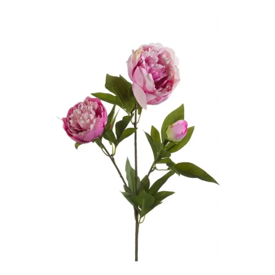 Dekorativni cvet-božur 70cm rozi Emerald