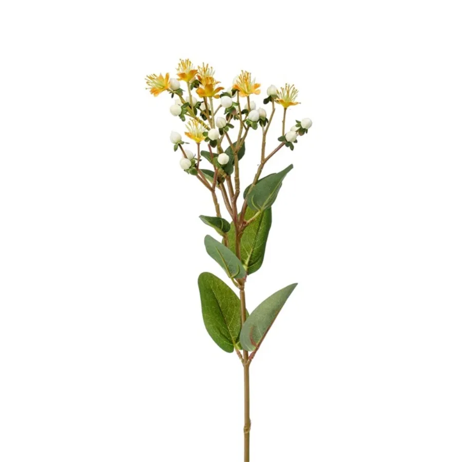 Dekorativni cvet-kantarion 65cm krem Emerald