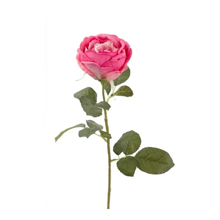 Dekorativni cvet-ruža Carla 70cm roza Emerald