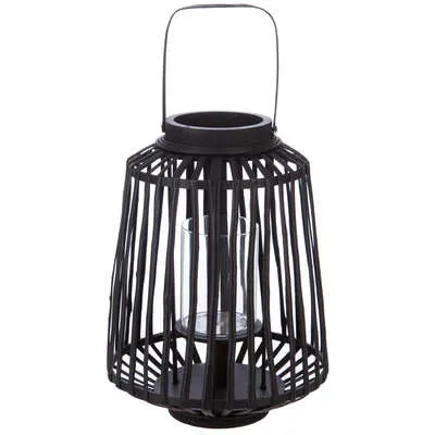 Dekorativni fenjer 25x35cm crni Atmosphera Createur Dinterieur