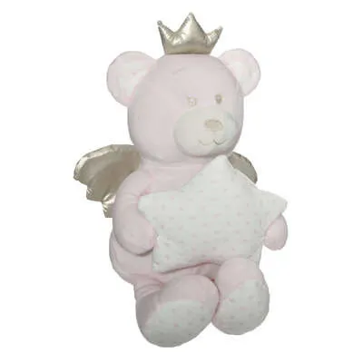 Deč.plišana igračka Teddy Bear sa zvezdom rozi Atmosphera