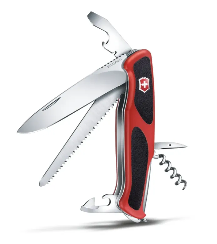 Džepni nož Ranger 55 130mm crveni/crni Victorinox