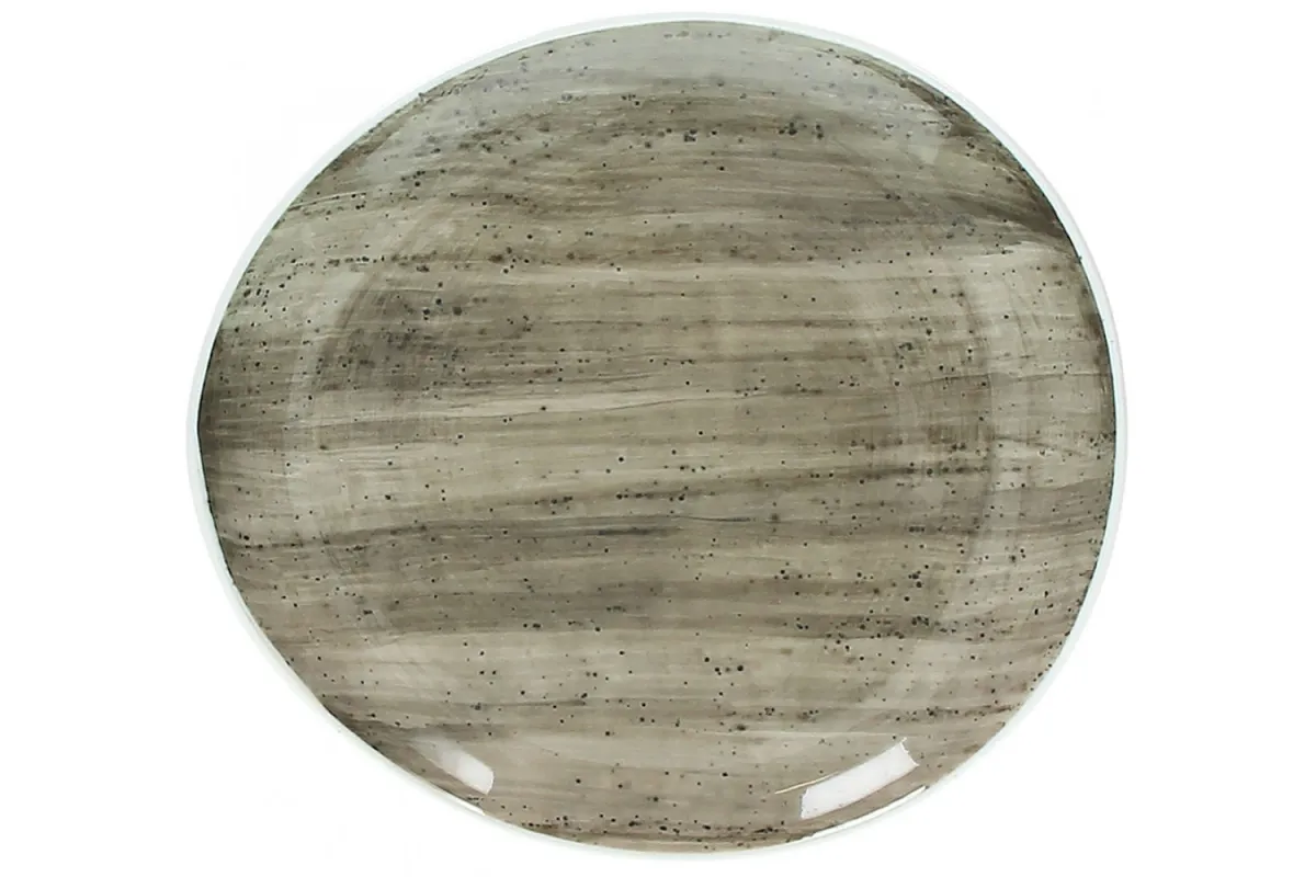 Dezertni tanjir B-Rush 21cm sivi Tognana
