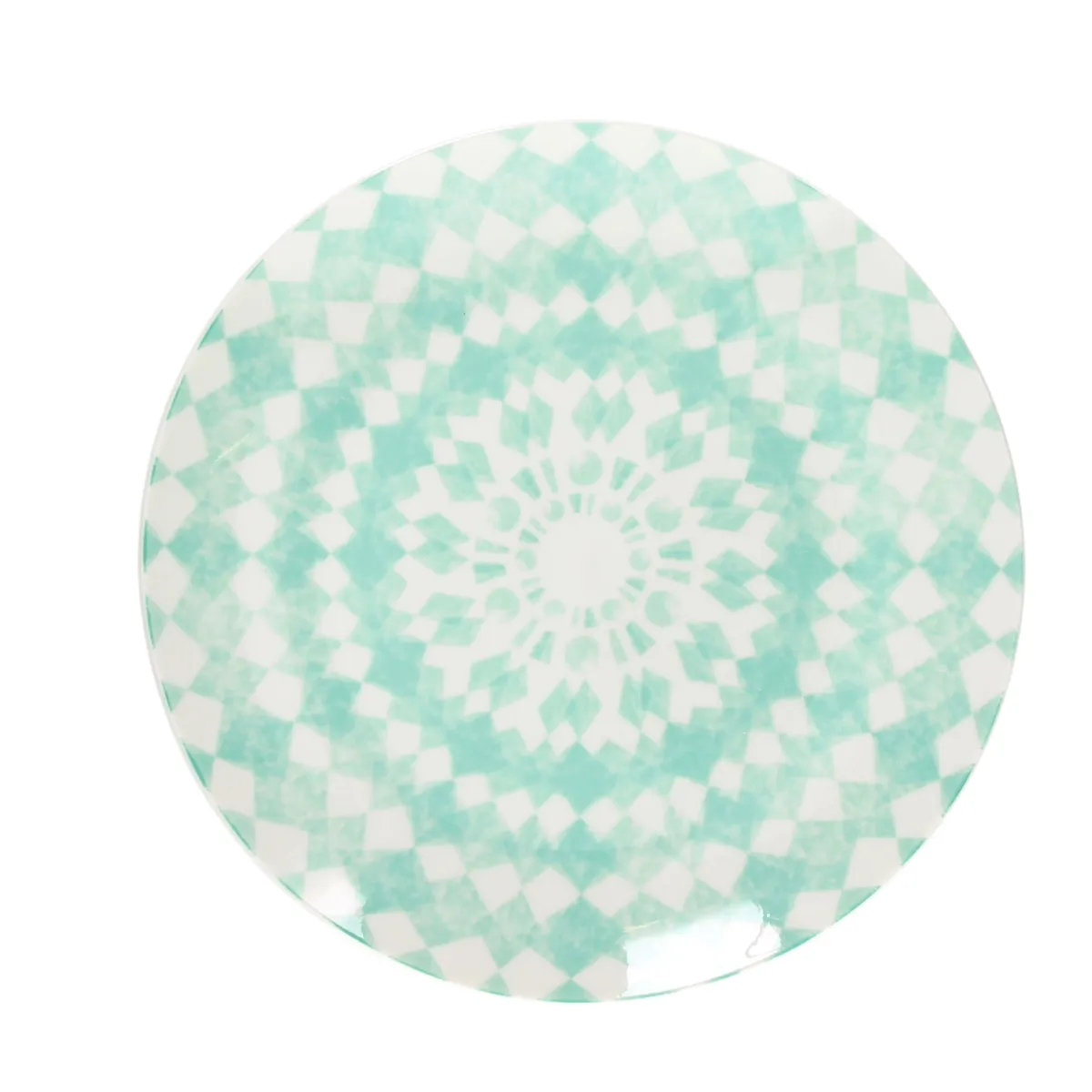 Dezertni tanjir Metropolis Gypsy fi 19.5cm boja smaragda Tognana
