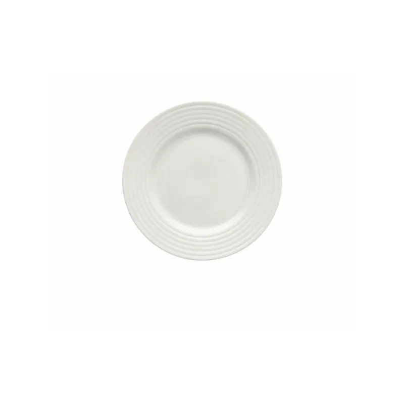 Dezertni tanjir Polis Rings fi 19cm beli Tognana