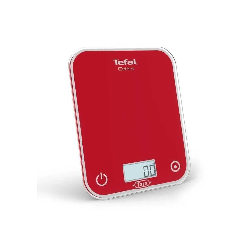 Digitalna kuhinjska vaga Optiss 175x215mm do 5kg crvena Tefal