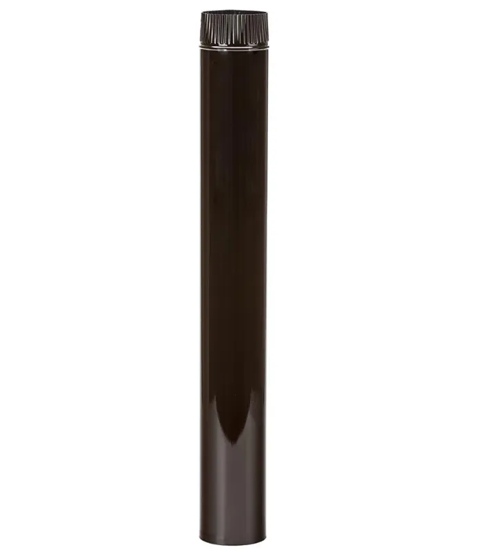 Dimna cev 250mm fi 120mm braon emajlirana Žemini