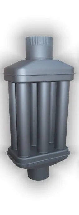 Dimna cev Štediša 1/6 siva