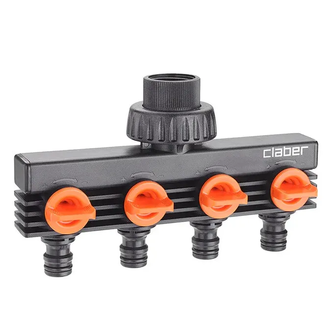 Distributer vode 4-kraki 3/4 Claber