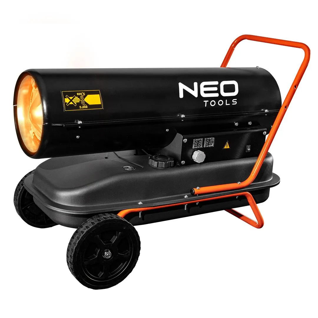 Dizel uljna grijalica 30kW rezervoar 34l sa točkovima NEO