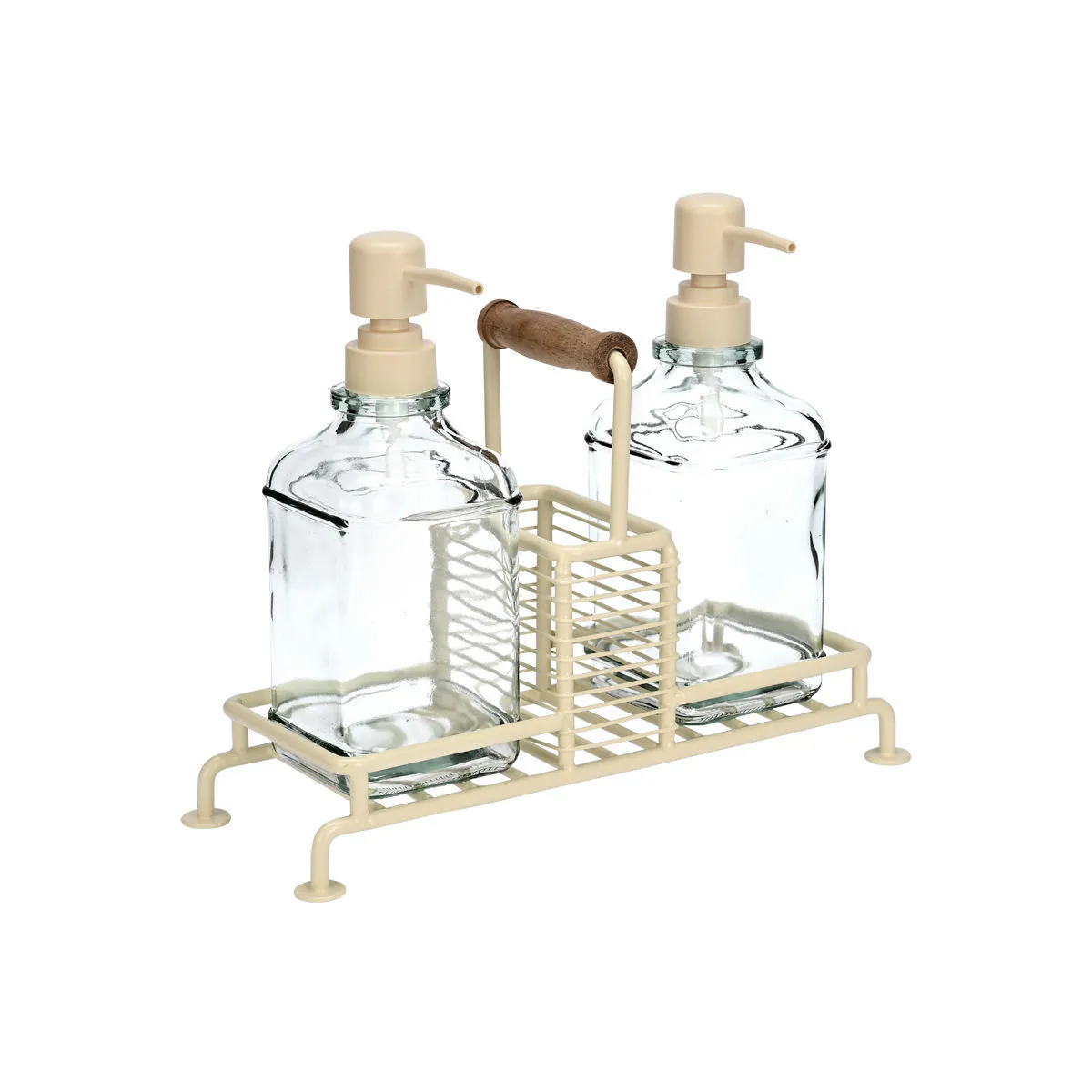 Dozer za tečni deterdž. Allure 500ml 2/1 u držaču sa odjelj. za sundjer Estia