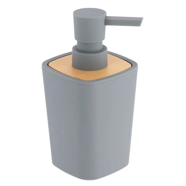 Dozer za tečni sapun 380ml 8x11cm sivi Tendance
