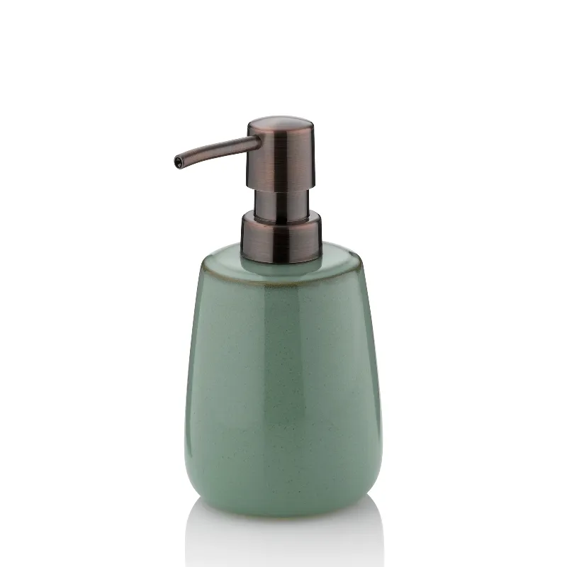Dozer za tečni sapun Liana pine green fi 8cm 300ml zelena Kela