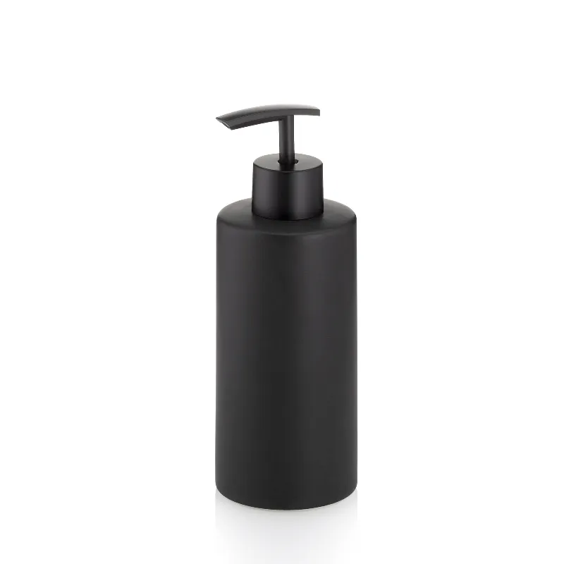 Dozer za tečni sapun Matsi 300ml  fi 7x19.5cm crni Kela