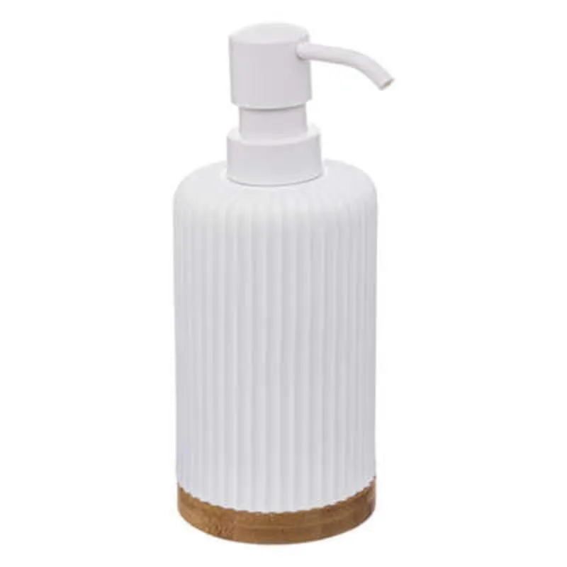 Dozer za tečni sapun Modern 270ml 8x7x19.5cm beli 5 five