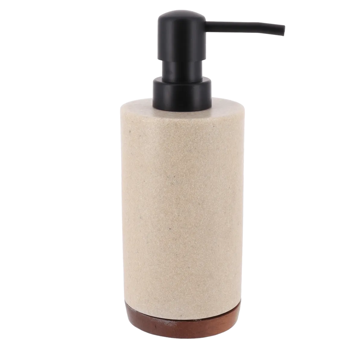Dozer za tečni sapun Perugia 200ml bež/crni Tendance