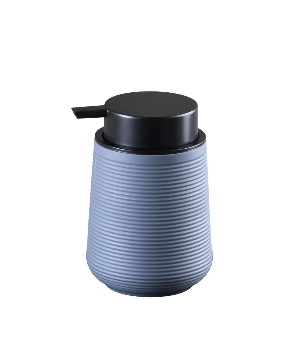 Dozer za tečni sapun Sveja fi 9x13cm sivi/crni Ridder