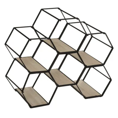 Držač za 6 flaša Hexa 29x15x25.5cm Atmosphera C. Dinterieur