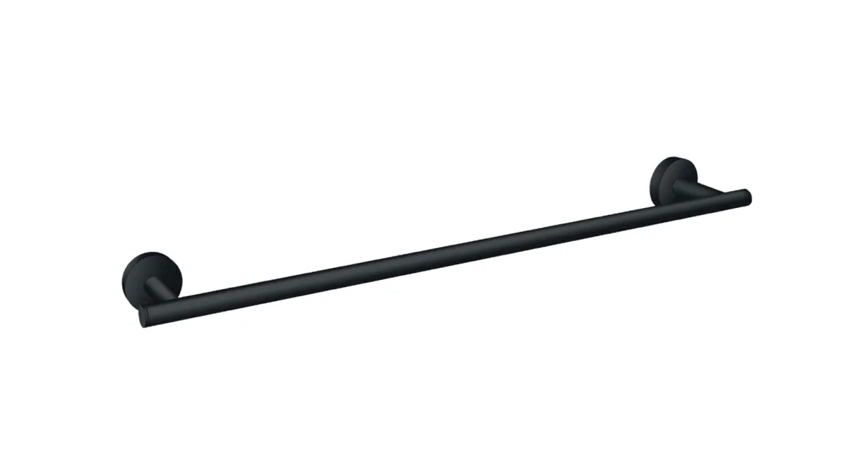 Držač za peškir Dark 60cm crni Rosan