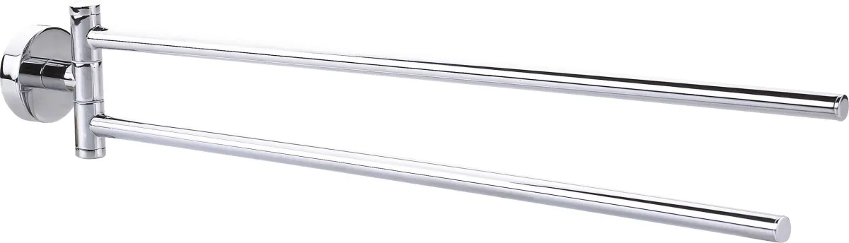 Držač za peškire sa 2 šipke Smooz 53.5cm Tesa