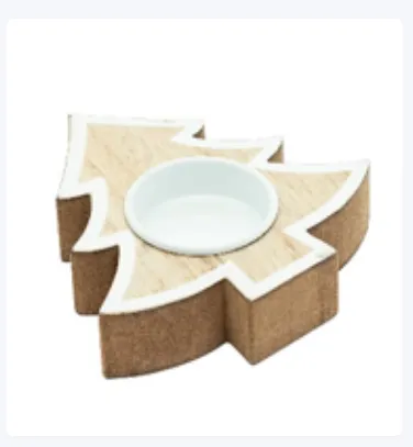 Držač za Tealight sveću u obliku jelke 10.5x11cm M-casacoll.