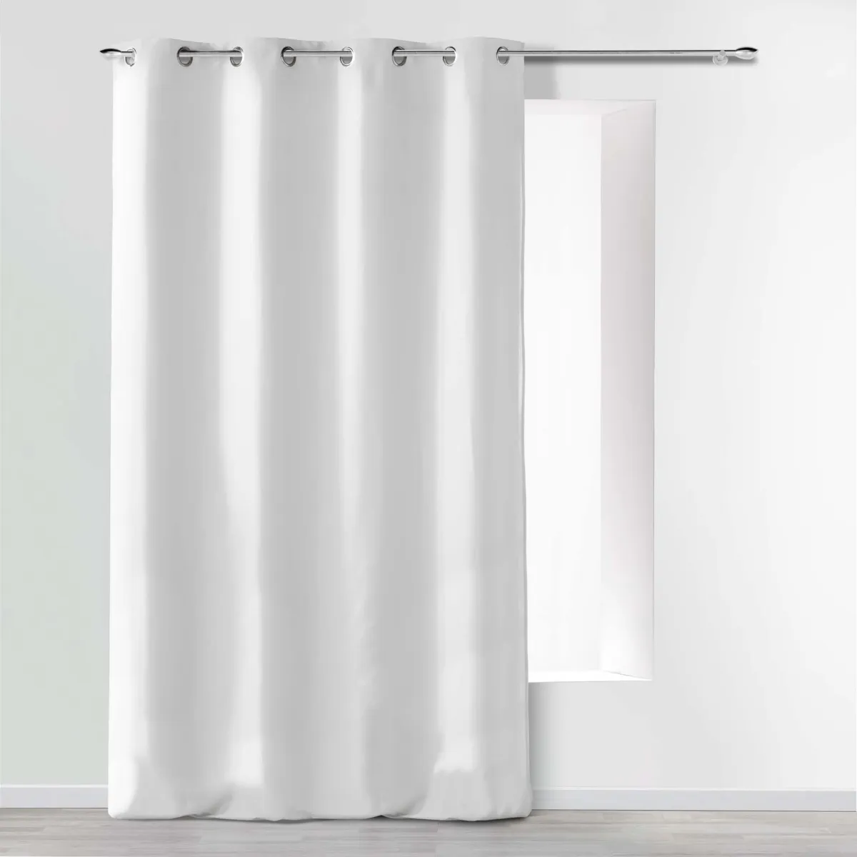 Draperija Absolu 140x260cm sa otvorima za garniš. bela D. d Interieur