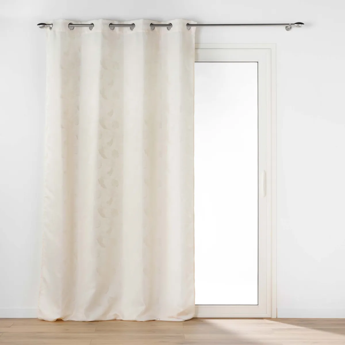Draperija Inaya 140x260cm sa otvorima za garniš. bež D.d Interieur
