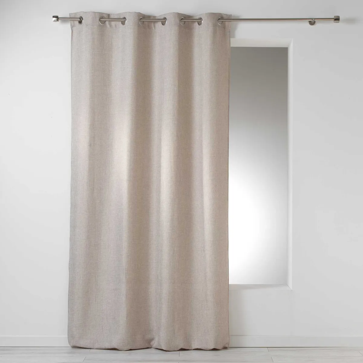 Draperija Select 140x260cm sa otvor.za garniš. krem D. d Interieur