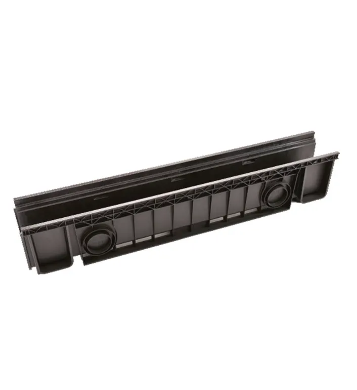 Drenažni kanal Top ABS 13x100 H15cm C250 crni Stamplast