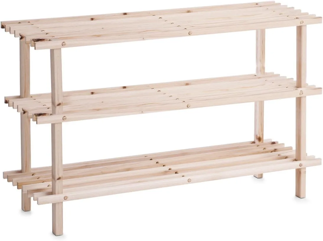 Drvena polica za obuću 80x26x49.5cm Zeller