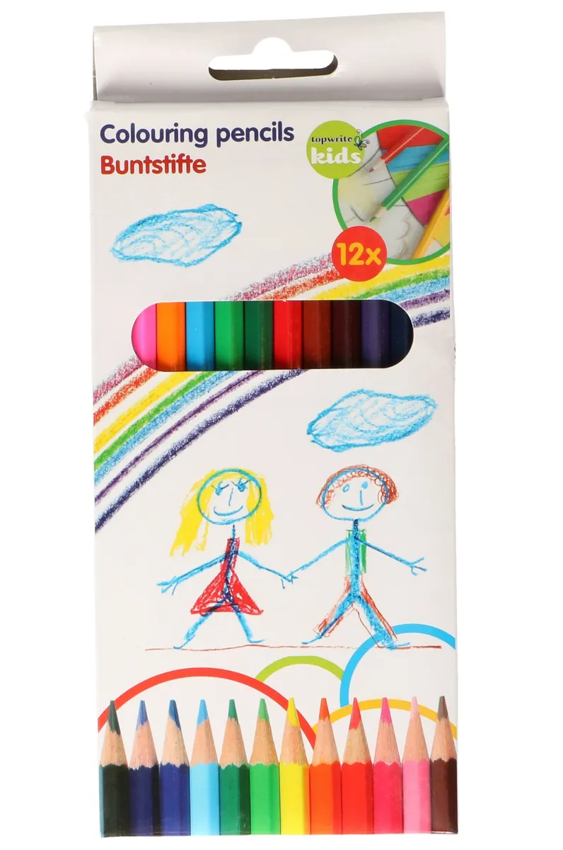 Drvene bojice 12/1 Topwrite kids