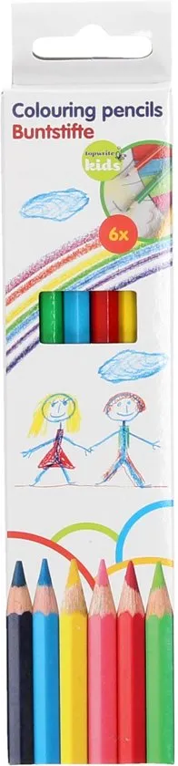 Drvene bojice 6/1 Topwrite kids