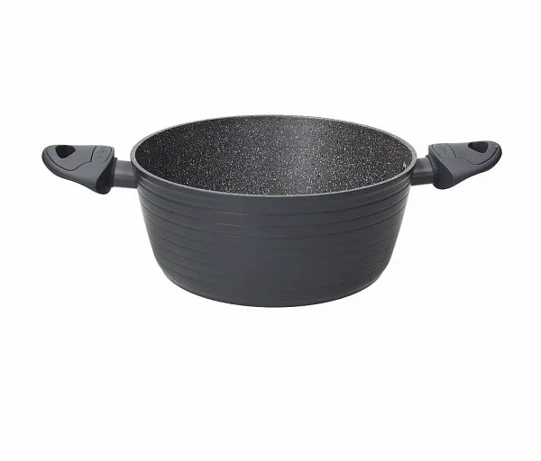 Duboka šerpa Cookcircle Ardesia fi 24cm siva Tognana