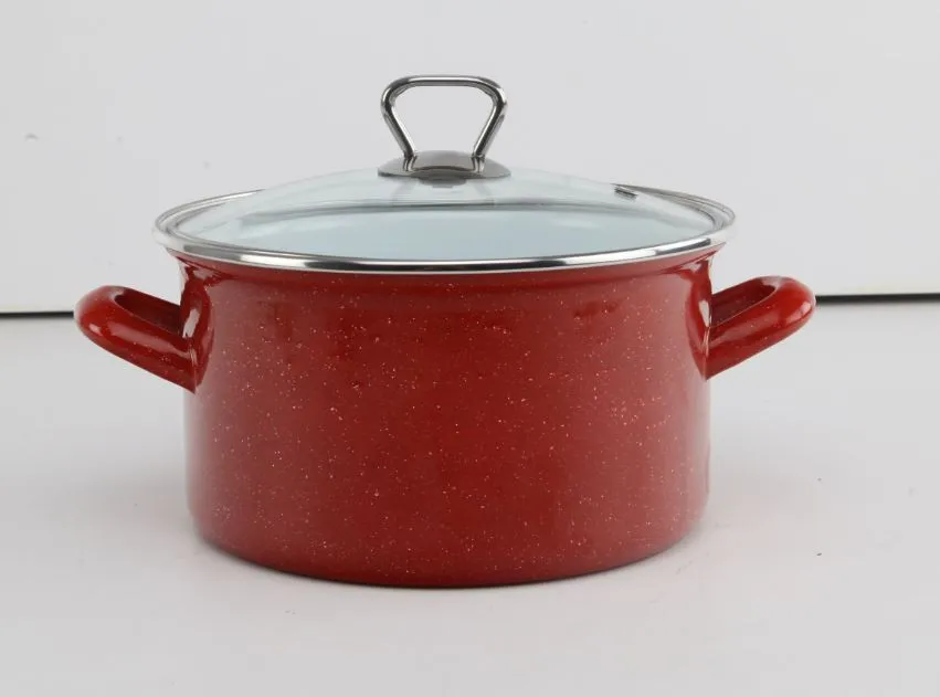 Duboka šerpa fi 20cm 3.7l sa staklenim poklopcem T1807C Interos