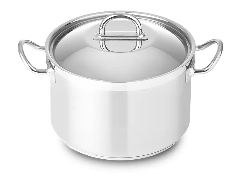 Duboka šerpa Nautilus 10.3l fi 28cm sa poklopcem inoks Silampos