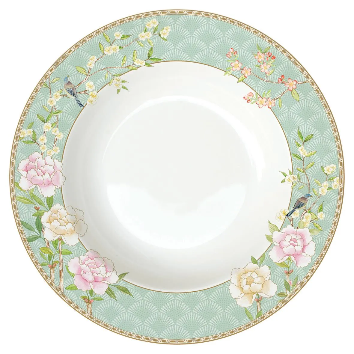 Duboki tanjir fi 22.5cm art. 1360 Palace Garden Aqua