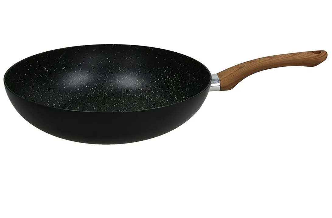 Duboki tiganj-wok Rock in Wood fi 28cm crni Tognana