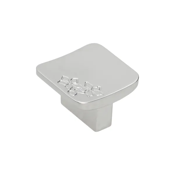 Dugme za nam. 32x32mm satin. hrom Gamet